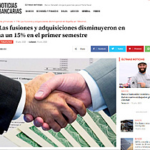 TTR: Las fusiones y adquisiciones disminuyeron en Espaa un 15% en el primer semestre